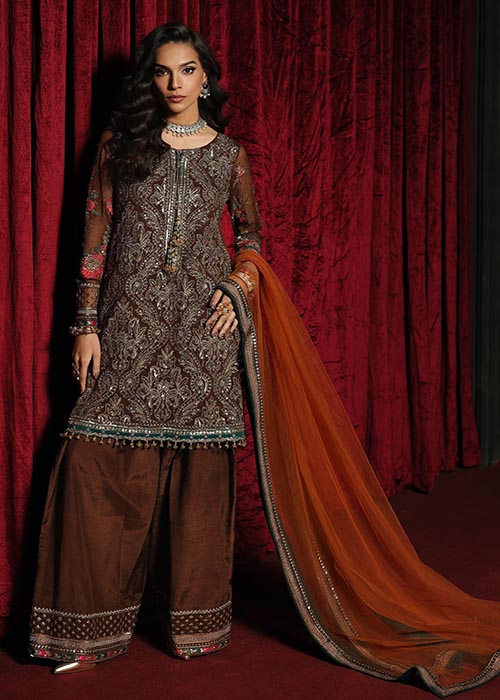 Charizma Aura - Luxury Chiffon Unstitched Collection 2026 - CA26-07